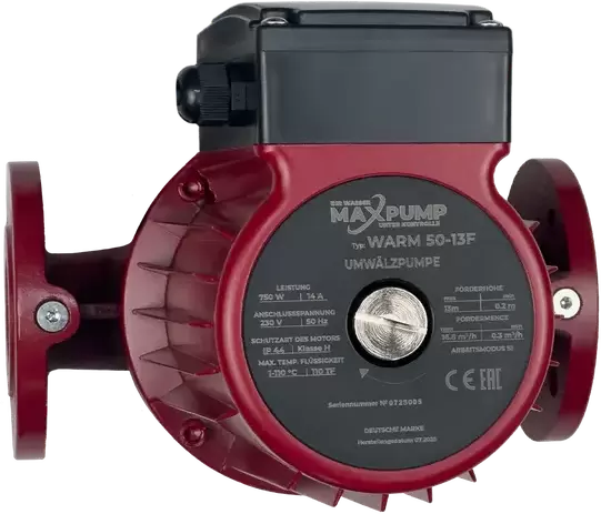 MAXPUMP Warm 50-13F 230V