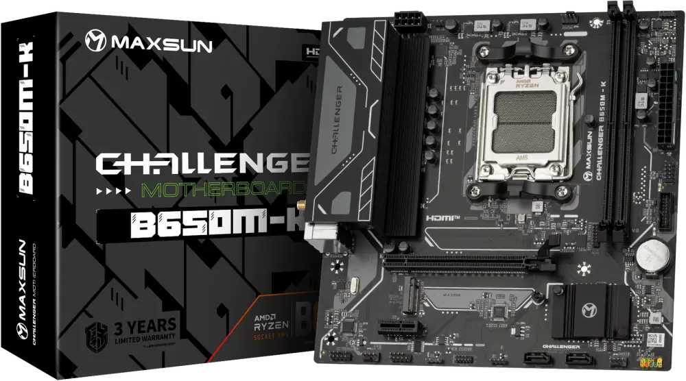 Материнская плата Maxsun Challenger B650M-K фото