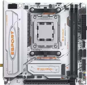 Материнская плата Maxsun eSport B850ITX WiFi Ice фото
