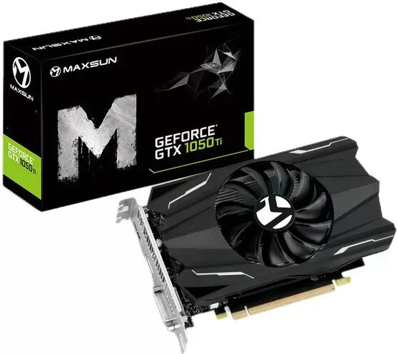 Видеокарта Maxsun GeForce GTX 1050 Ti Transformer 4G фото 2