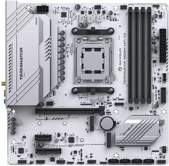 Maxsun Terminator B650M WiFi Ice