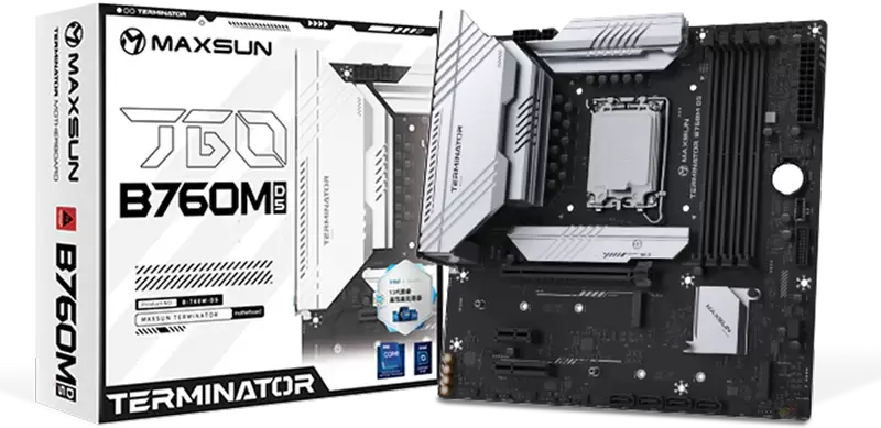 Материнская плата Maxsun Terminator B760M D5 WiFi фото