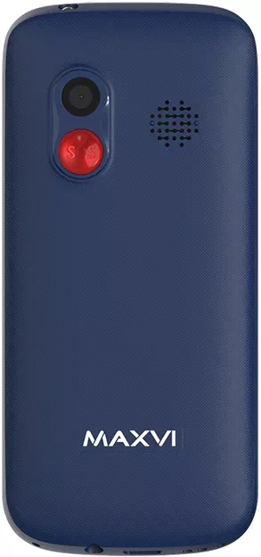Мобильный телефон Maxvi B100ds (синий) фото 2