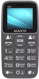 Мобильный телефон Maxvi B110 (серый) icon