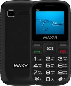 Мобильный телефон Maxvi B201 (черный)