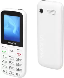 Мобильный телефон Maxvi B241 (белый)