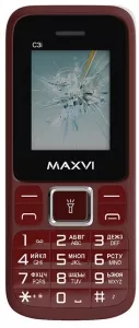 Maxvi C3i (винный красный) фото
