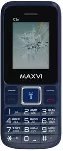Мобильный телефон Maxvi C3n (маренго) icon