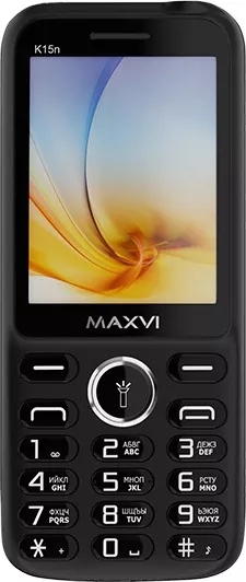 Мобильный телефон Maxvi K15n (черный) фото