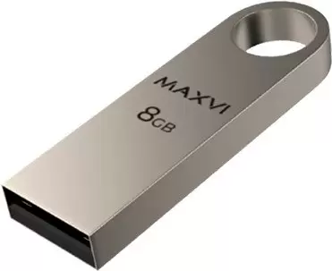 USB Flash Maxvi MK 8GB (серебристый) фото