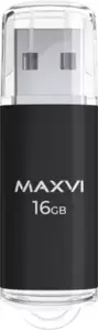 USB Flash Maxvi MP 16GB (черный) фото