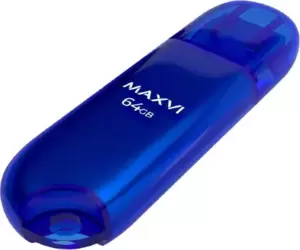 USB Flash Maxvi P1 64GB (синий) фото