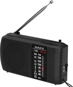 Радиоприемник Maxvi PR-03 (черный) фото