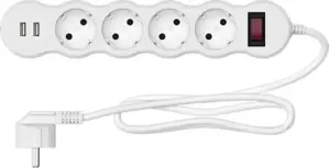 Сетевой фильтр Maxvi SP-218A (1.8м, белый) фото