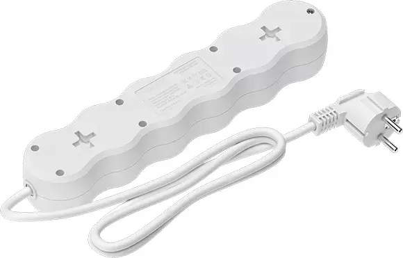 Сетевой фильтр Maxvi SP-230A (3м, белый) фото