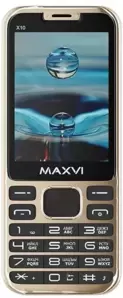 Мобильный телефон Maxvi X10 (золотистый)