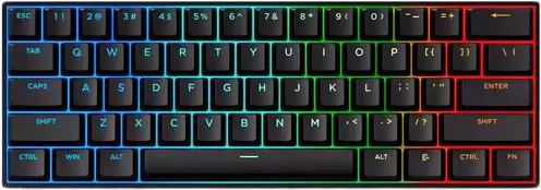 MCHOSE Ace 60 Pro Black (MCHOSE Ice Blue Magnetic)