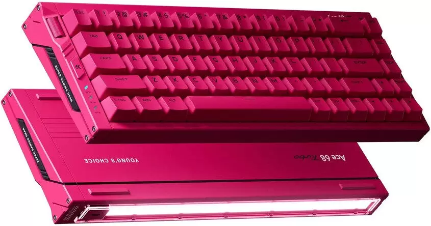 Клавиатура Mchose Ace 68 Turbo Rose Red (Mount Tai Magnetic GT) фото 2