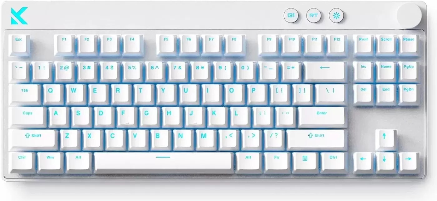 MCHOSE Mix 87 Hall Effect White (Apollo Magnetic Switch)