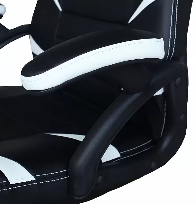 Офисное кресло Меб-ФФ MF-2005 (черный/белый) фото