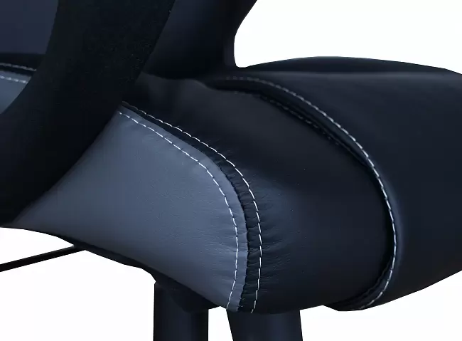 Офисное кресло Меб-ФФ MF-349 (черный/серый) фото