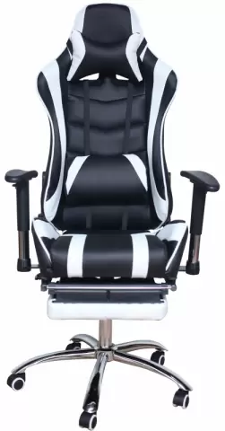 Меб-ФФ MFG-6001 (черный/белый)