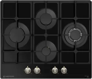 Варочная панель Meferi MGH604BK Glass Retro