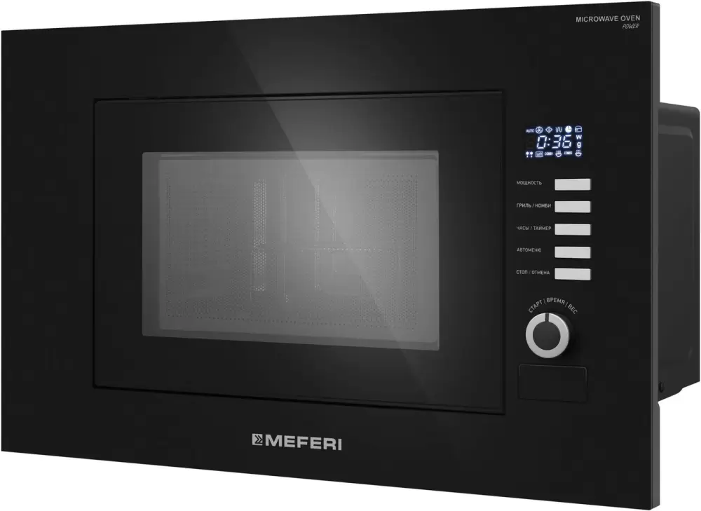 Микроволновая печь Meferi MMO6020BK Slim Power фото