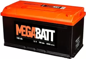 Аккумулятор Mega Batt 6СТ-100 R+ (100Ah)