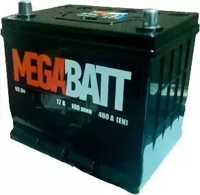 Аккумулятор Mega Batt JIS 6СТ-60 R+ (60Ah) фото