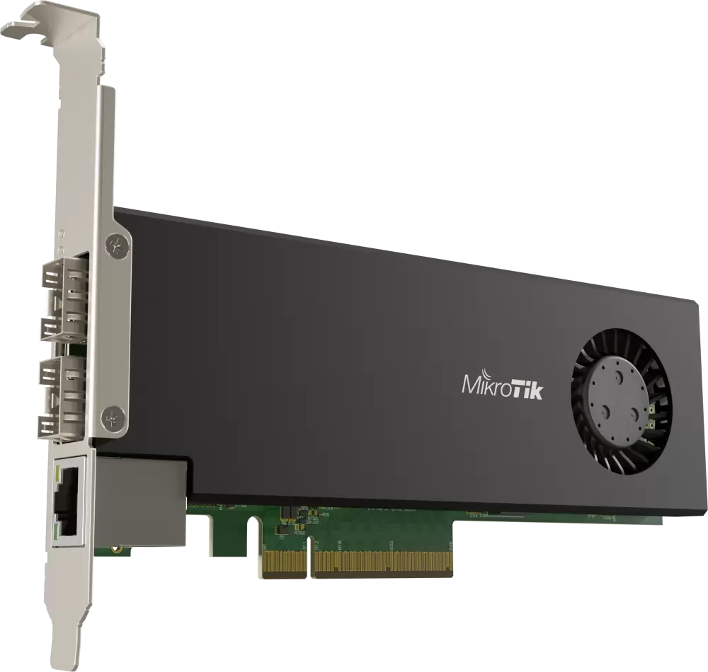 Сетевая карта MikroTik CCR2004-1G-2XS-PCIe фото