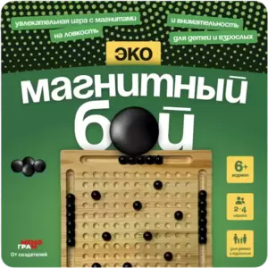 Настольная игра Мемограм Магнитный бой ЭКО фото