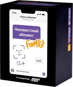 Настольная игра Мемограм Неизвестный абонент Family фото
