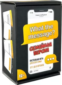 Настольная игра Мемограм What The Message. Семейный фото