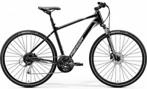 Велосипед Merida Crossway 100 28&#34; XS 2020 (metallic black/grey) фото