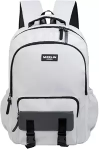 Школьный рюкзак Merlin M2909 (светло-серый) фото