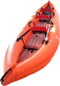 Надувная лодка Merman 470/3 (серый/оранжевый) фото