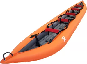 Надувная лодка Merman 640/5 (серый/оранжевый) фото
