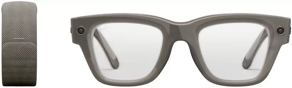 Meta Ray-Ban Display Standard + Meta Shiny Sand р. L (серый)