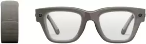 Умные очки Meta Ray-Ban Display Standard + Meta Shiny Sand р. L (серый) фото