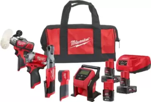 Набор аккумуляторного инструмента Milwaukee M12 FPP5A-423BEU фото