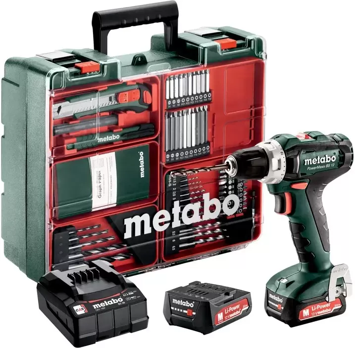 Metabo PowerMaxx BS 12 Set (601036870)