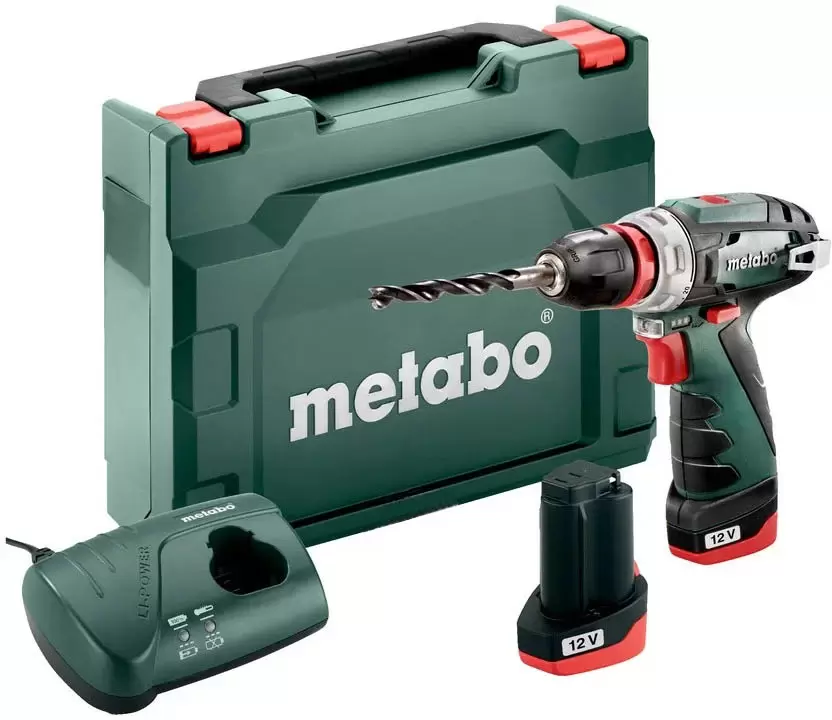 Дрель-шуруповерт аккумуляторная Metabo PowerMaxx BS BL Q (601749500) фото