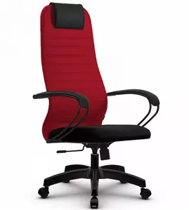 Кресло Metta SU-BP-10 PL (черное сиденье, красный) фото