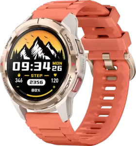 Умные часы Mibro Watch GS Active (золотистый/оранжевый) фото