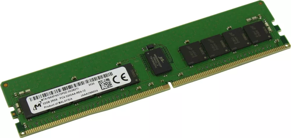 Micron 32GB DDR4 PC4-25600 MTA18ASF4G72PDZ-3G2