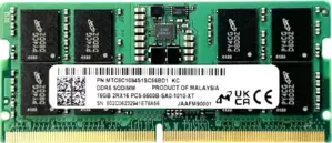Оперативная память Micron 16ГБ DDR5 SODIMM 5600 МГц MTC8C1084S1SC56BH1