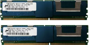 Оперативная память Micron 2x8GB FB-DIMM DDR2 PC2-5300 MT36HTS1G72FY-667A1D4 фото