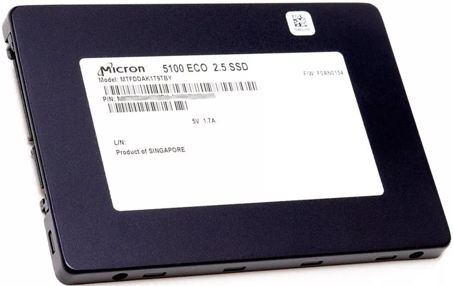 Жесткий диск SSD Micron 5100 Eco (MCRAV960TBY1A) 960Gb фото