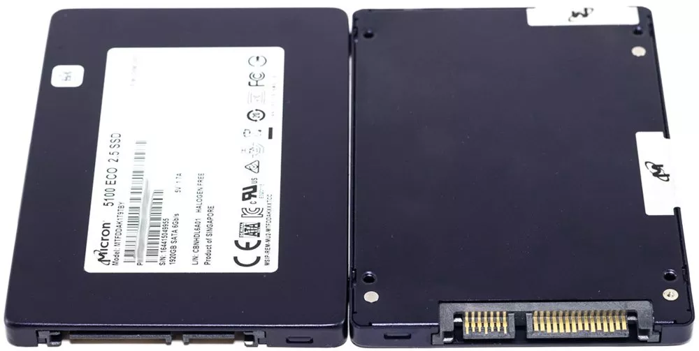 Жесткий диск SSD Micron 5100 Eco (MCRAV960TBY1A) 960Gb фото 3